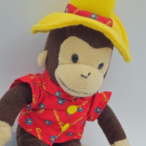 Vintage Curious George Stuffed Animal Plush - Picture 2 of 11